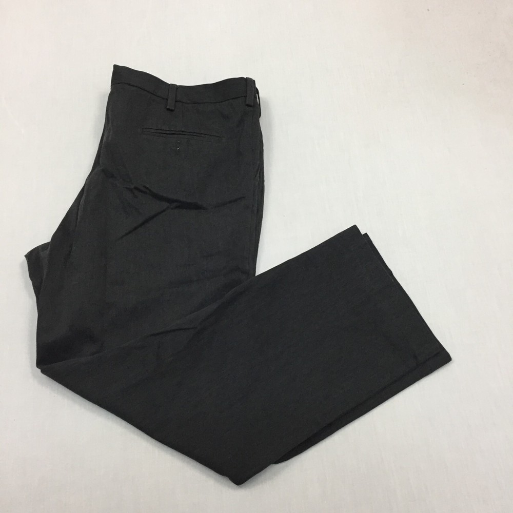 Dockers D2 Straight Fit Chino Pants for Men 42W 30L Grey Cotton Trousers