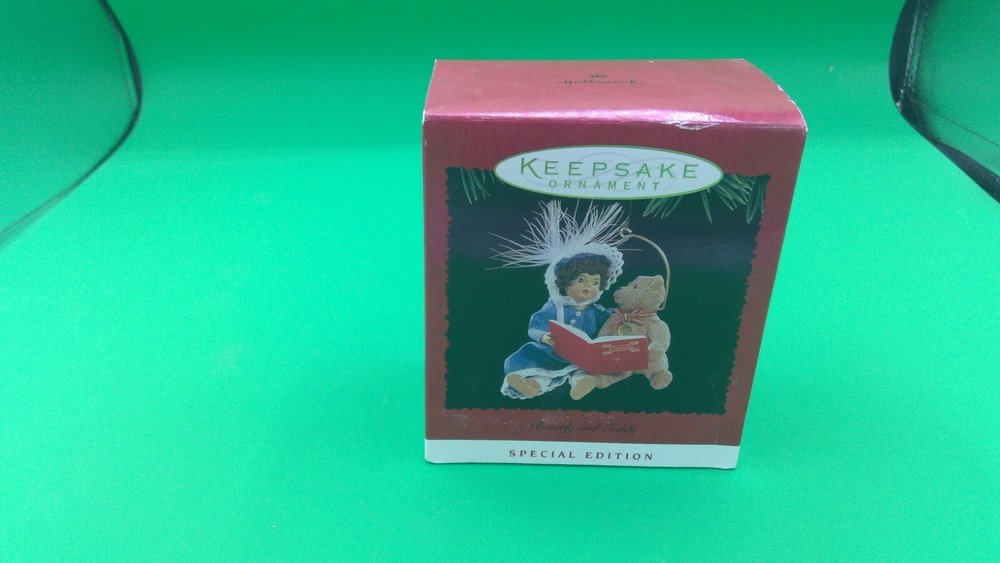 1995 Hallmark Beverly & Teddy Christmas Ornament Special Edition New in Box