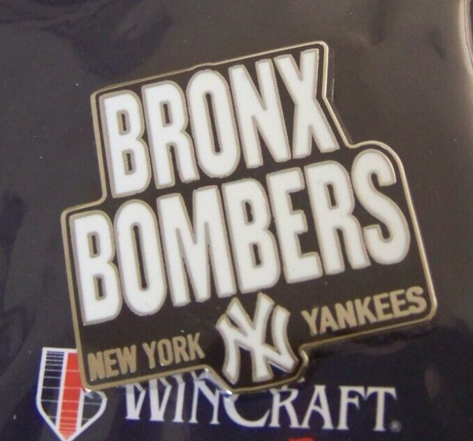 New York Yankees MLB logo pin Bronx Bombers c42907