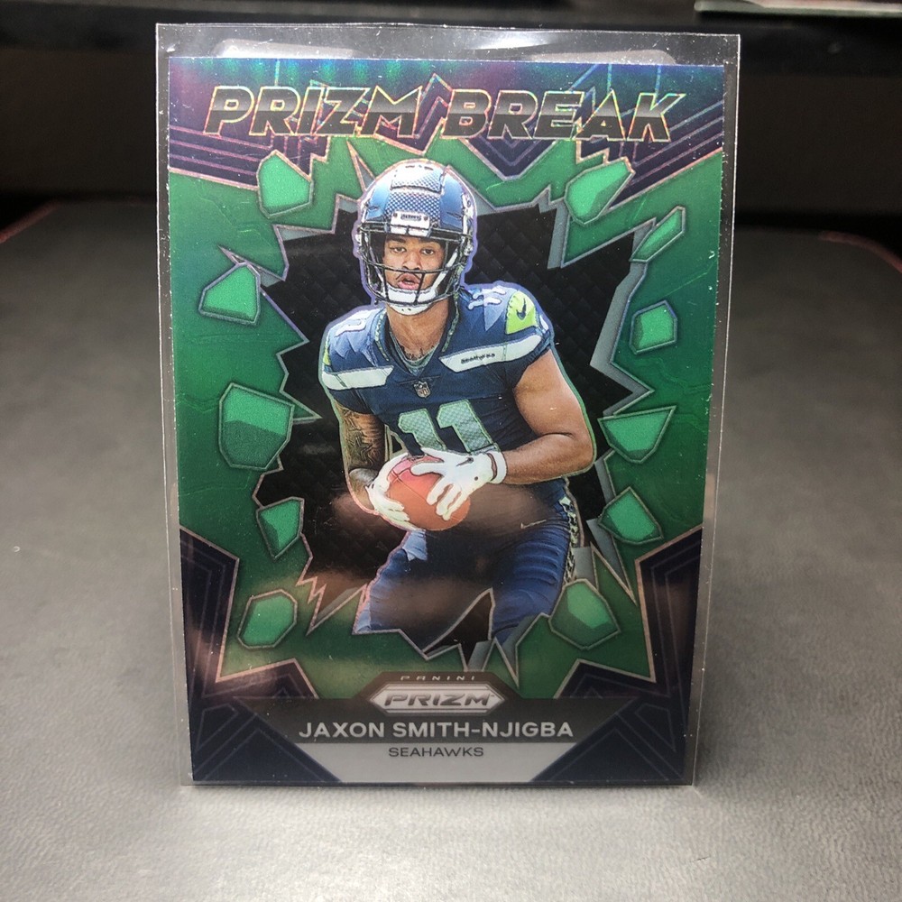 JAXON SMITH-NJIGBA 2023 PANINI PRIZM GREEN PRIZM BREAK RC #PB-2