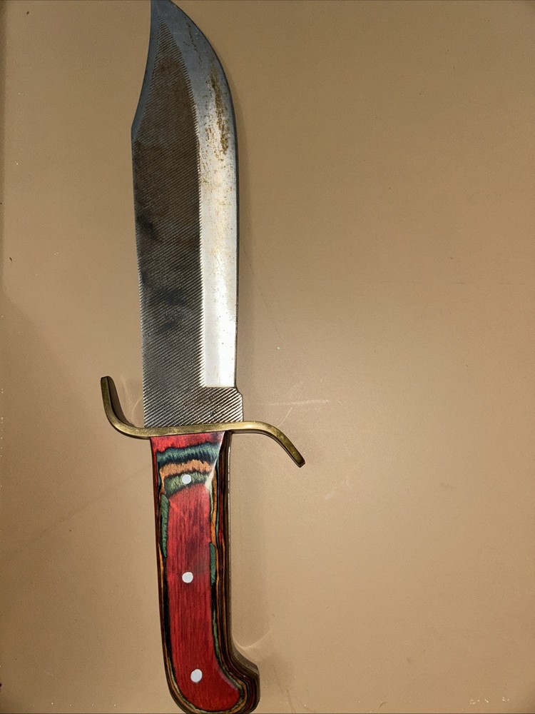 Stainless Steel SM9 Bowie Full Tang Sawmill Ark-N-Saw Fixed 9.5