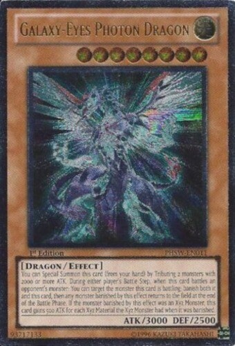 Galaxy-Eyes Photon Dragon PHSW-EN011 Ultimate Rare Unlimited Edition x1  