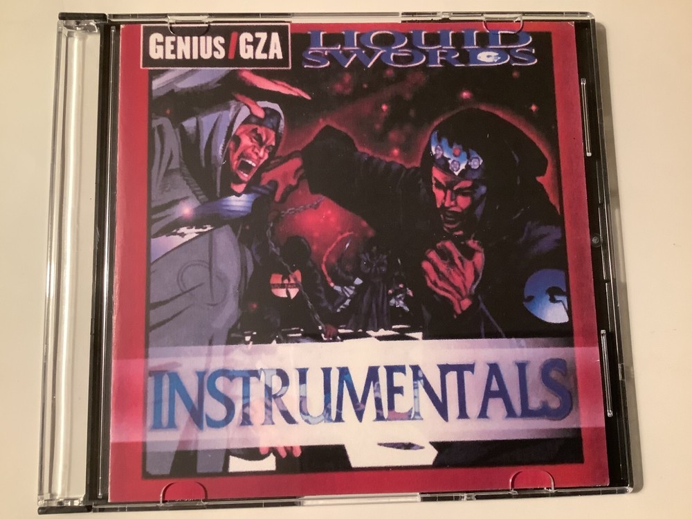 GZA / Genius – Liquid Swords Instrumentals CD rare 2008 promo wu tang clan rza