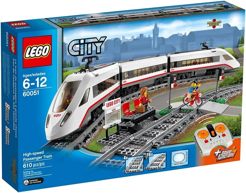 LEGO CITY 60051 High-Speed Passenger Train Retired Rare Brand New Set  