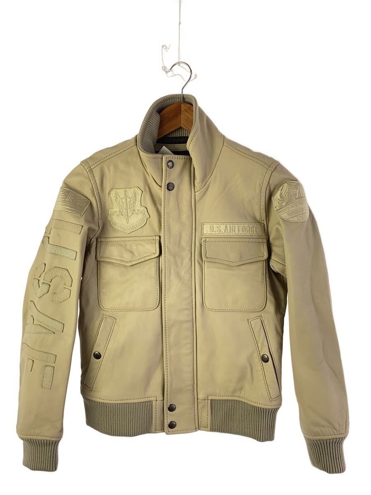 Avirex Leather Jacket Blouson/S/Leather/Beg 5599