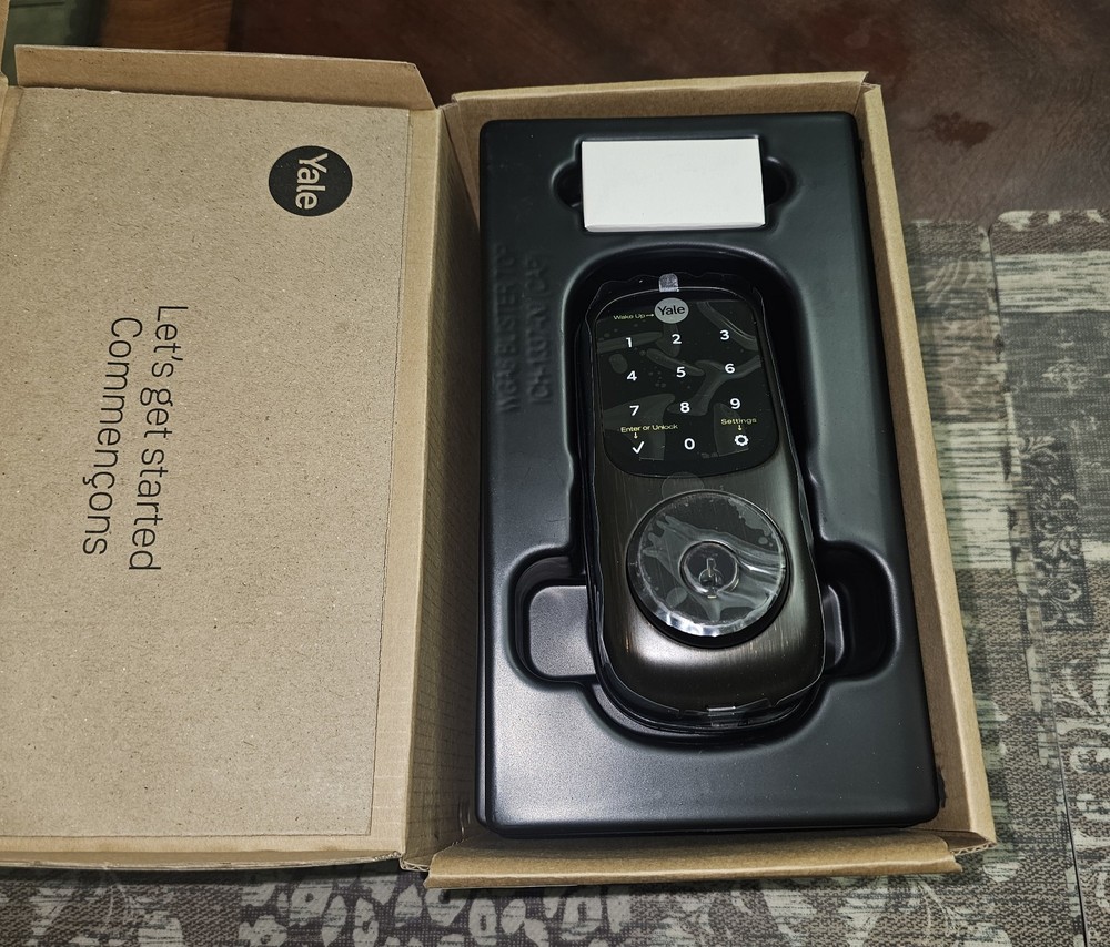 Yale Assure Lock Touchscreen Deadbolt with Wi-Fi Bluetooth Keyed Entry  