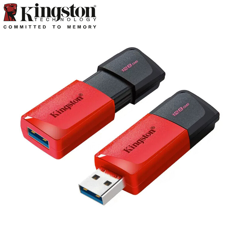 High-Speed Kingston DTXM 128GB USB 3.2 Flash Drive Portable Storage Stick