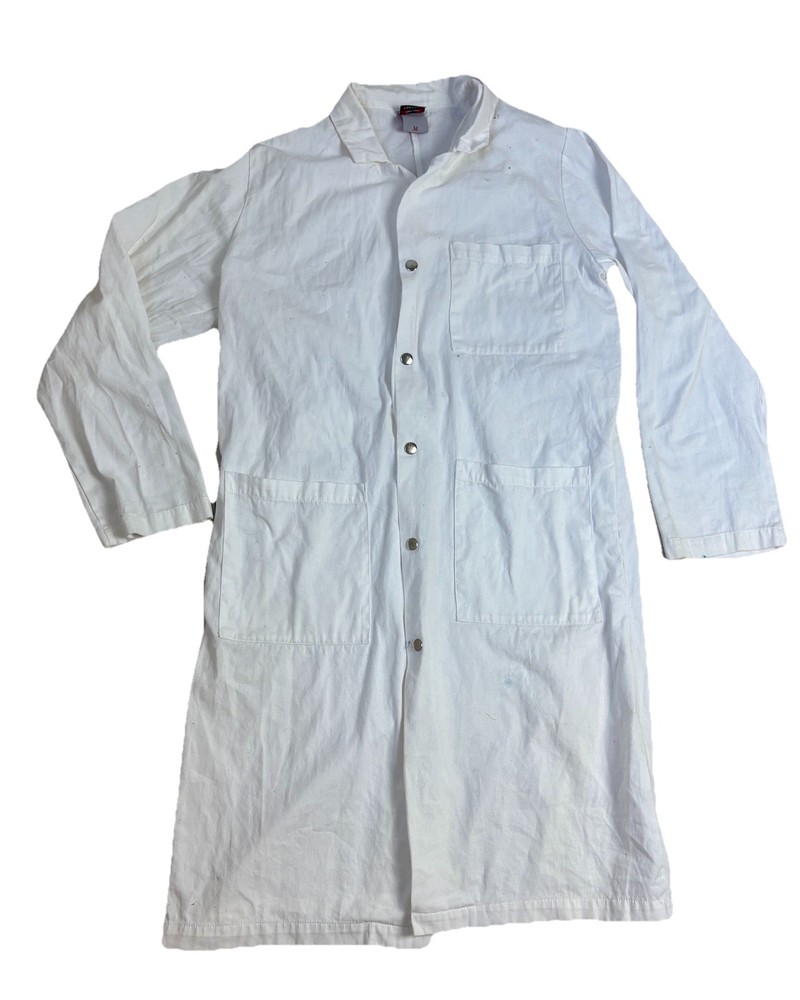 Men's White Lab Coat Size M - Halloween Costume Since 2008