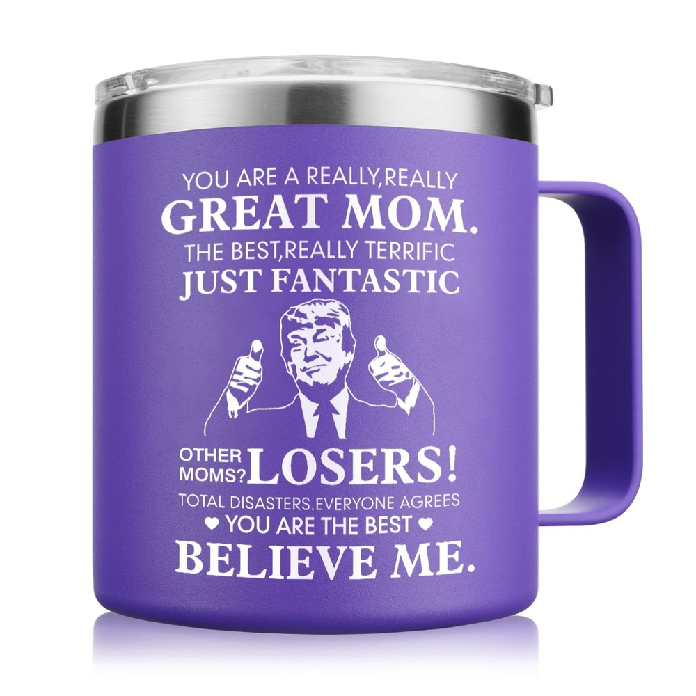 Mothers Day Gift for Mom from Daughter or Son - Insulated Coffee Tumbler for Birthday or Special Occasion-image