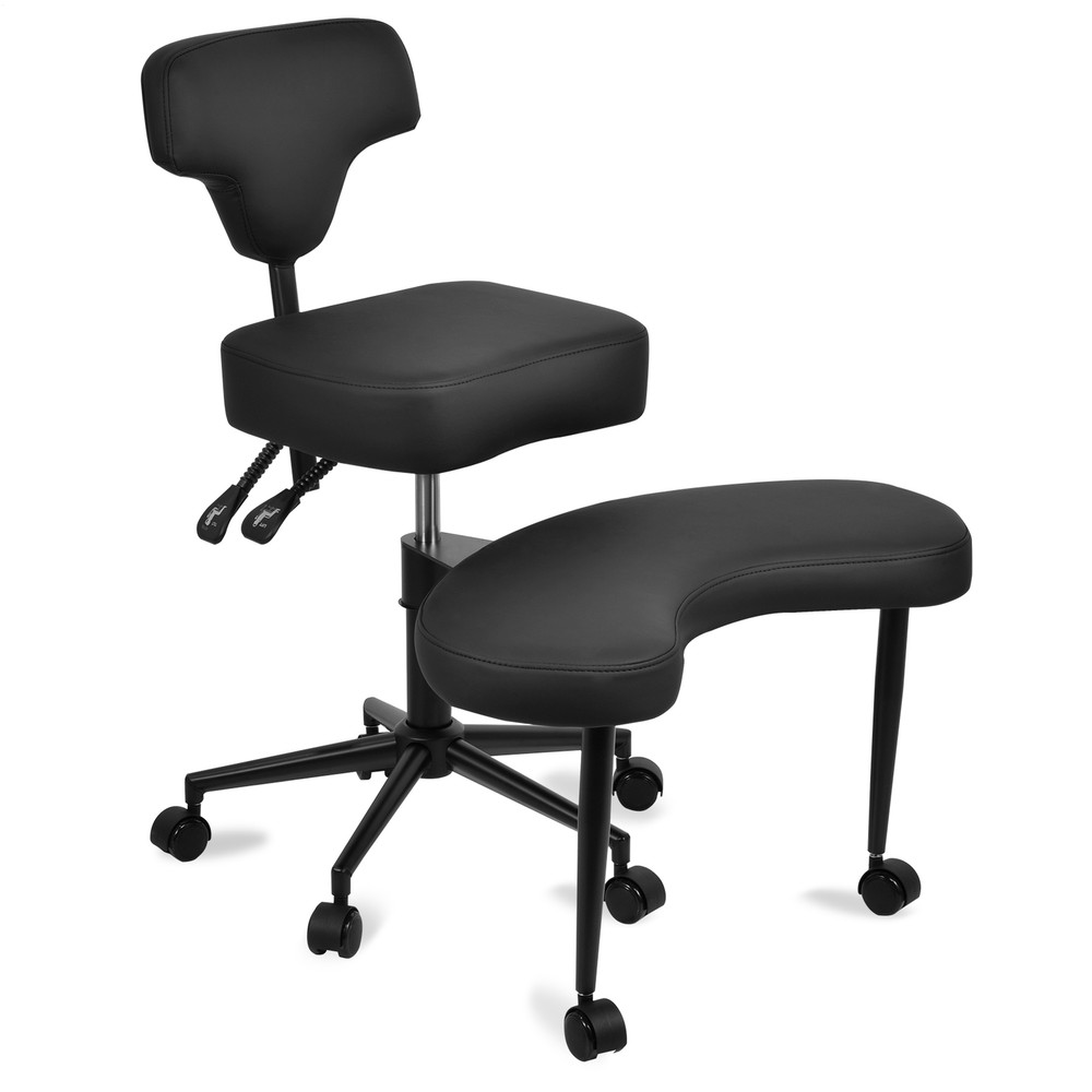 Ergonomic Meditation ADHD Cross-Legged Office Chair with Wheels Brand New