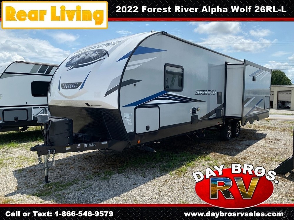 22 Forest River RV Cherokee Alpha Wolf 26RL-L Travel Trailer Towable Camper IK