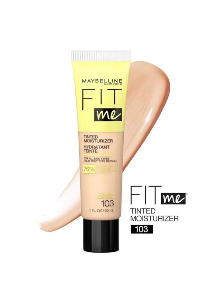 Maybelline Fit Me Tinted Moisturizer Fair Buff Beige 1oz 5-Pack