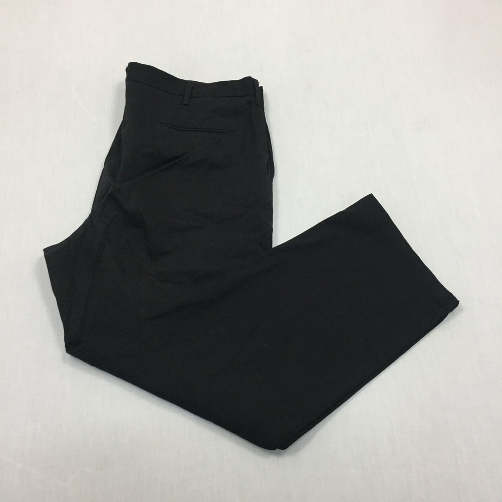 Pantalones chinos Dockers pantalones de algodón calce recto para hombre talla 40W 30L negros