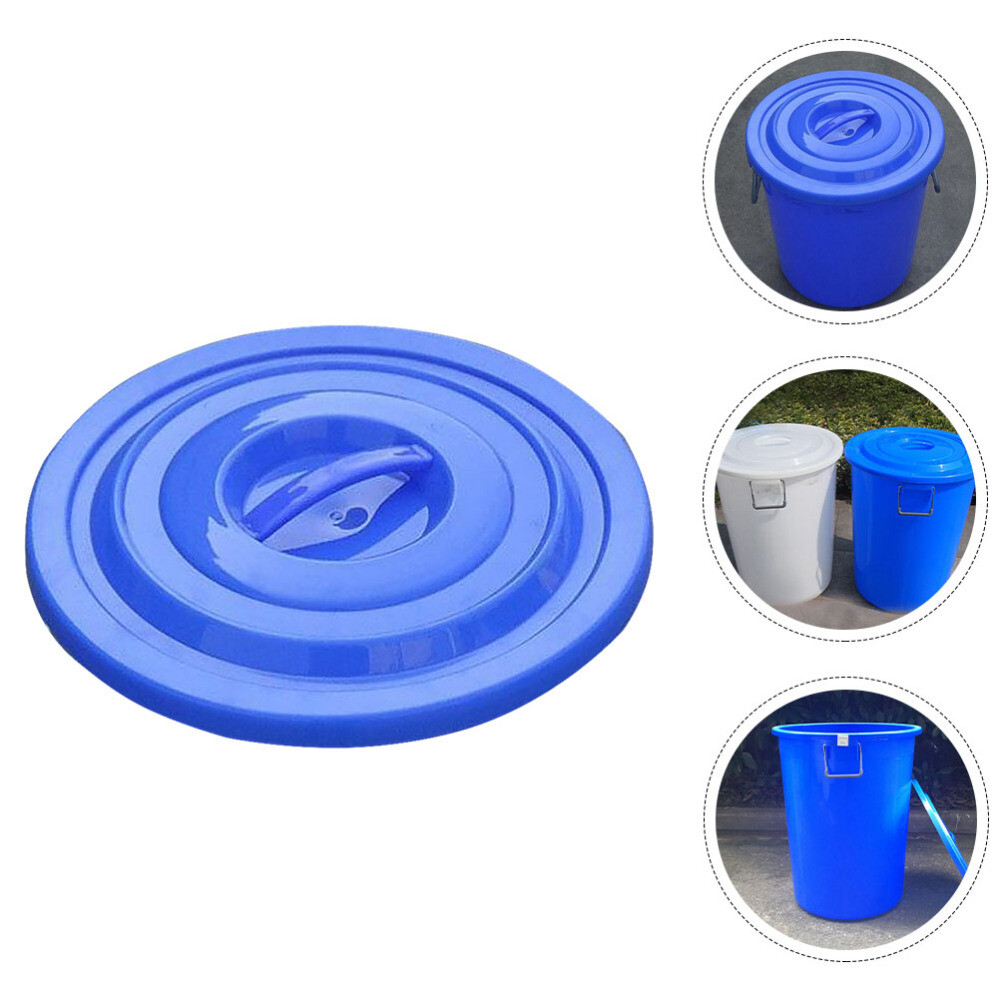 Round Garbage Can Lid Trash Cover Replacement Waste Bin Accessory