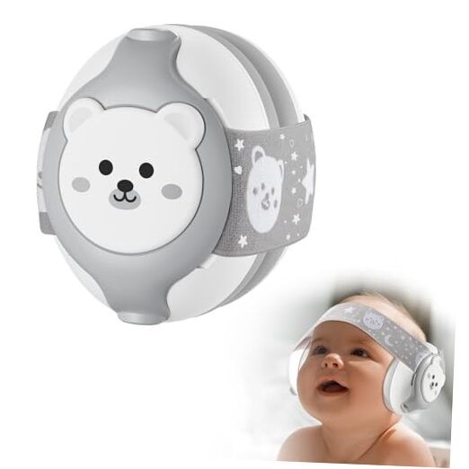 Baby Headphones for Infants 0-36 Months - Grey Ear Protection