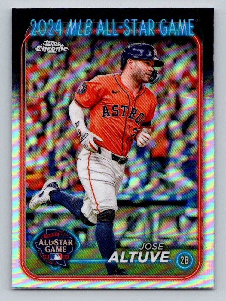 2024 Topps Chrome Update Jose Altuve All-Star Game #ASGC-3 Baseball Card