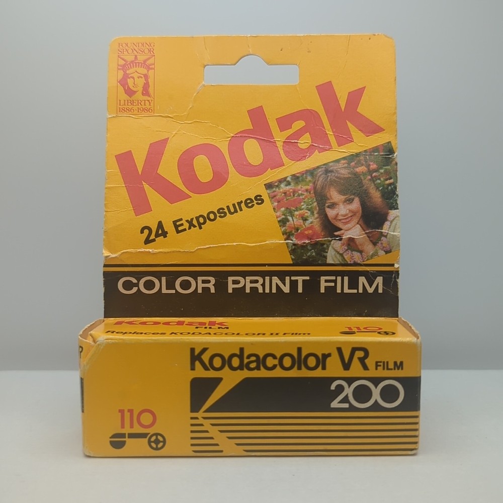 Kodak Kodacolor 110 VR Film 24 Exposures ISO 200/24 Color Print Expired 05/1988
