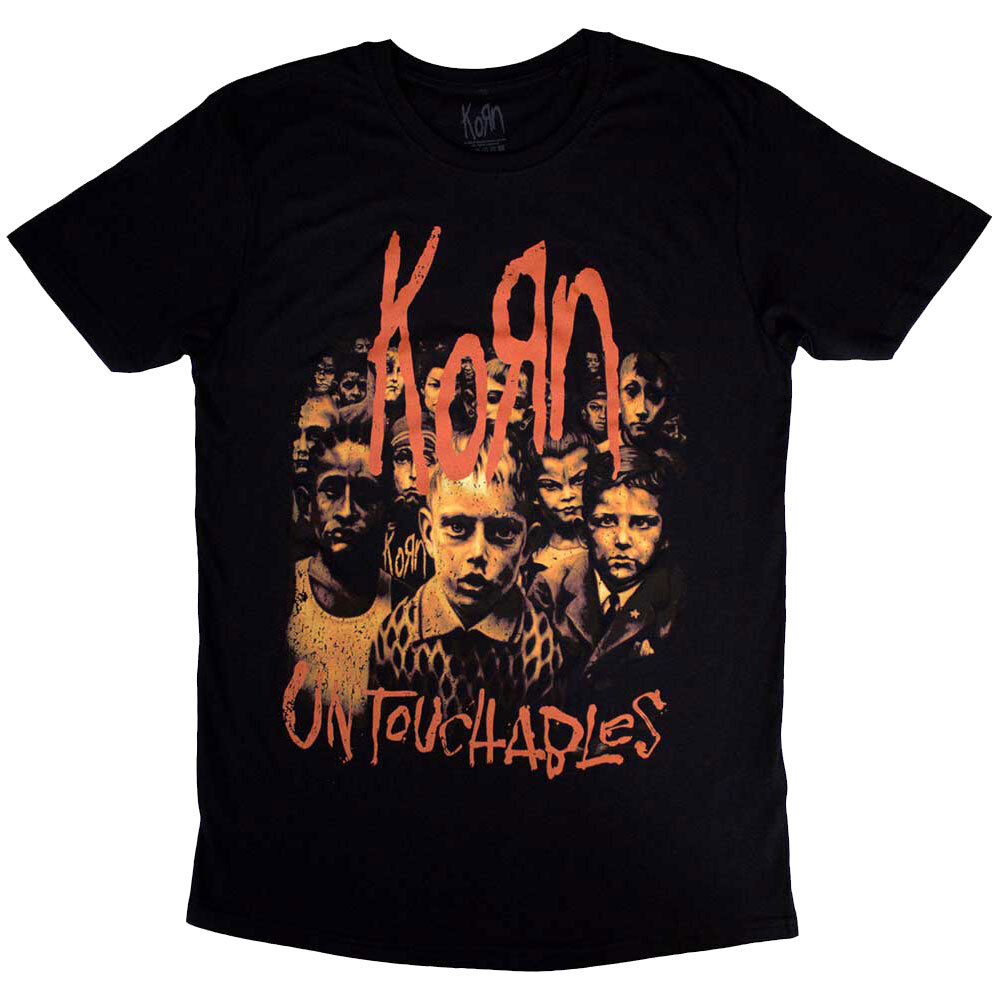 Korn Untouchable Band Logo Graphic T-Shirt for Fans