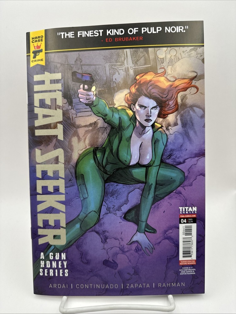 Heat Seeker #4 Variant Gun Honey Hard Case Comics HIGH GRADE COMBINE S&H