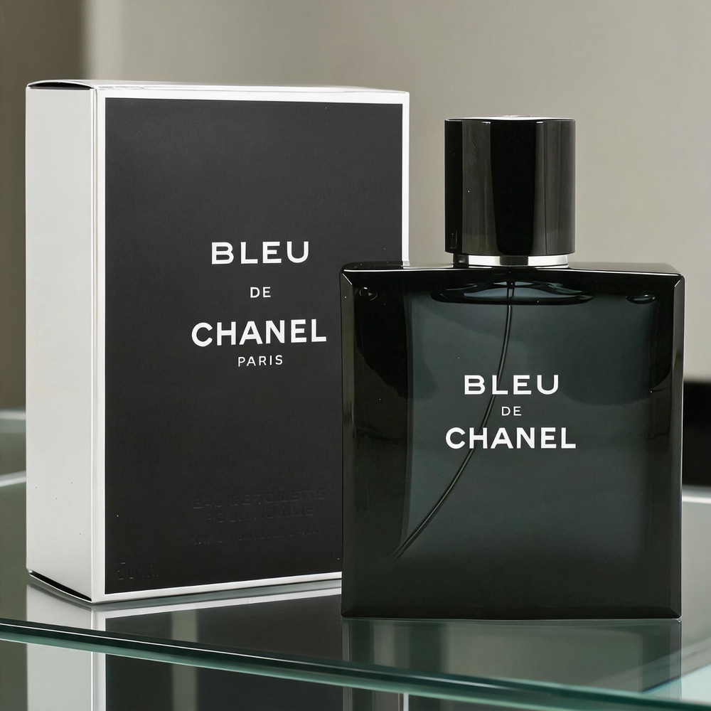 CHANEL Bleu de Chanel Eau de Parfum Pour Homme Spray 3.4 fl oz 100ml