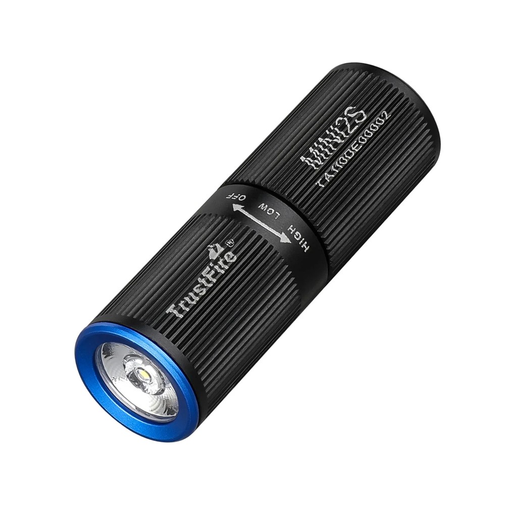 Rechargeable 220Lumen LED Mini USB Keychain Flashlight with 2 Modes