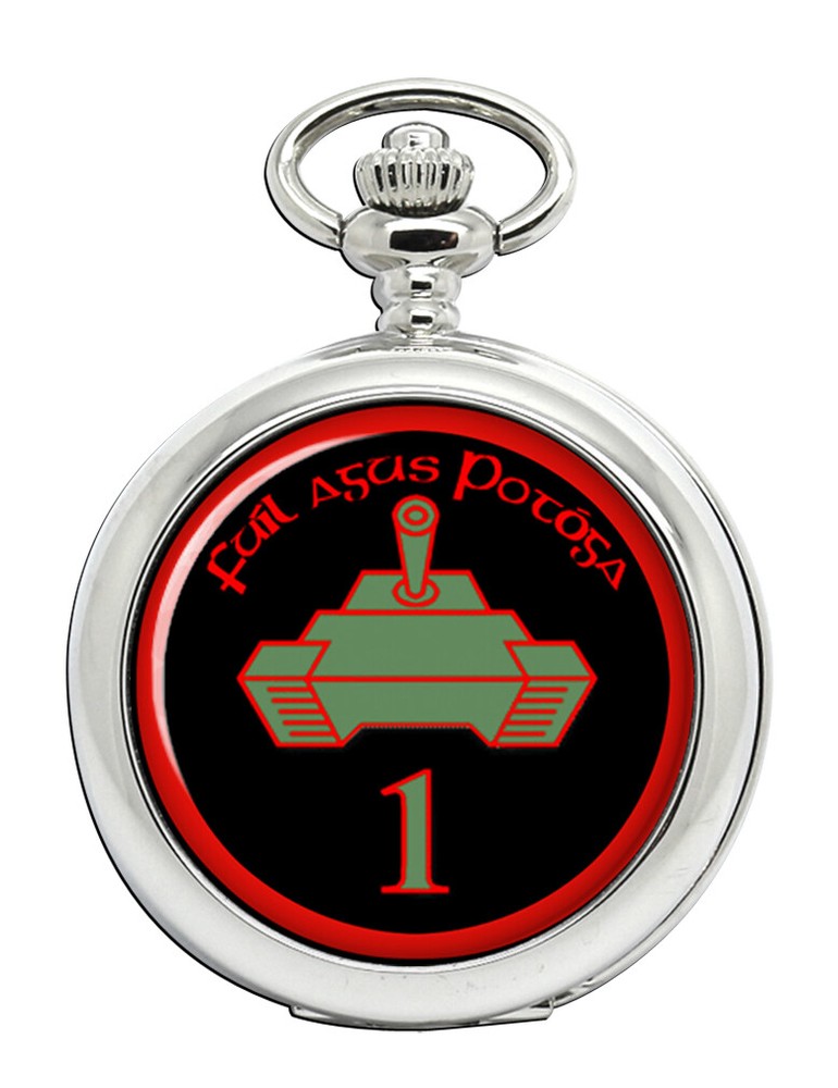 1st Tank Squadron (Irish Army) Pocket Watch