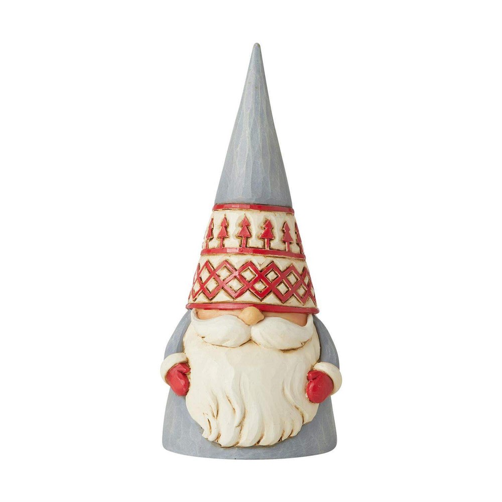 Nordic Noel Gnome with Grey Tree Hat