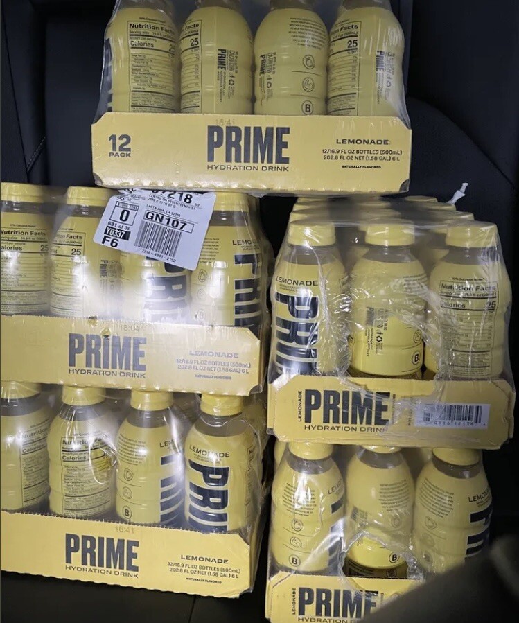 Prime Hydration 12 pack NEW FLAVOR Lemonade ( Early Access ) Same day Shipping-image