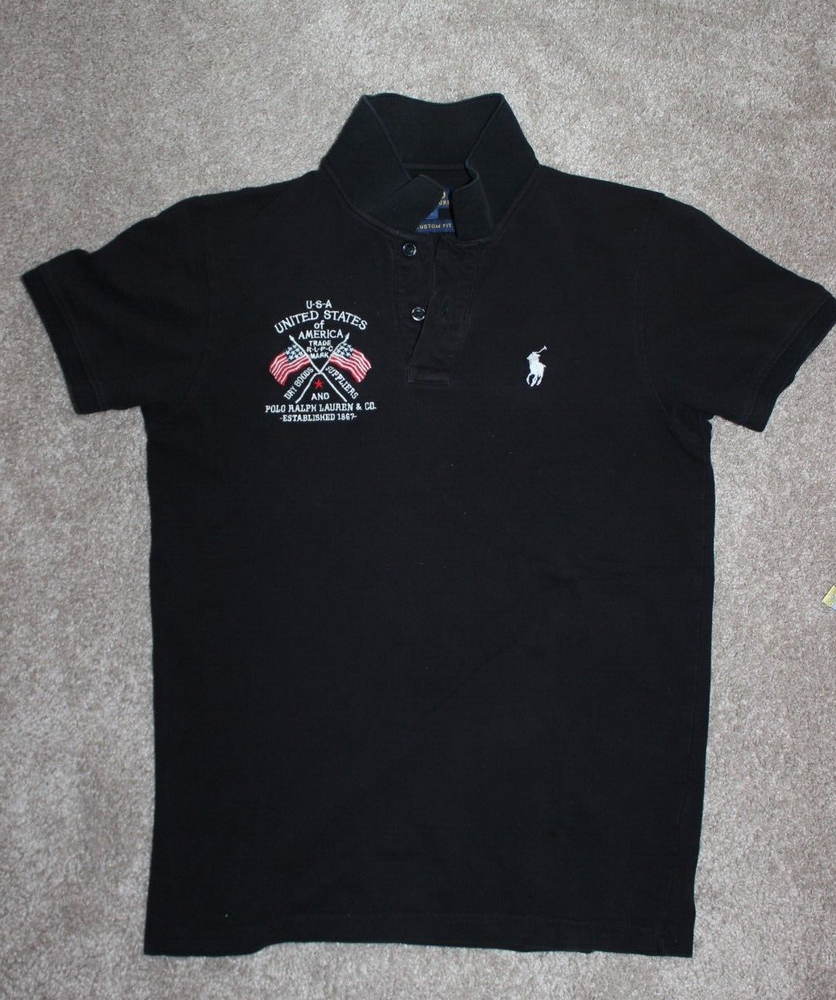Polo Ralph Lauren Youth Size Large Embroidered USA Eagle