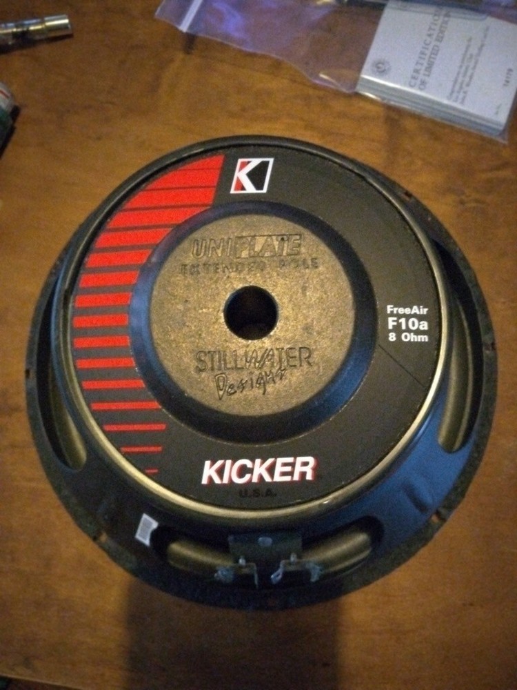 Kicker F 10a  (PAIR)