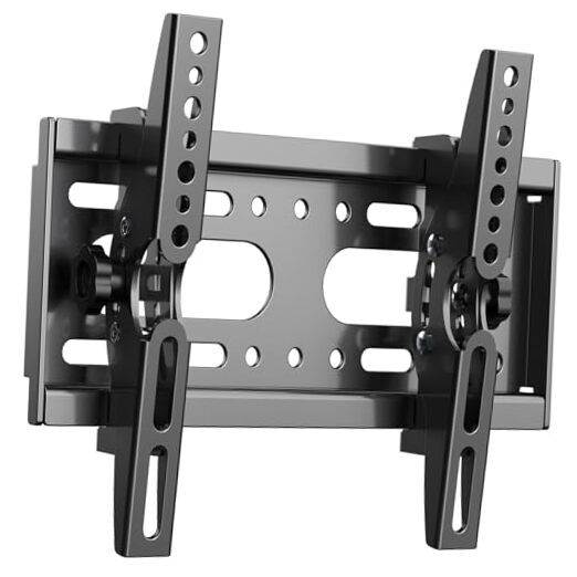 Slim Tilting TV Wall Mount Bracket for 14-42 Inch Flat Screens
