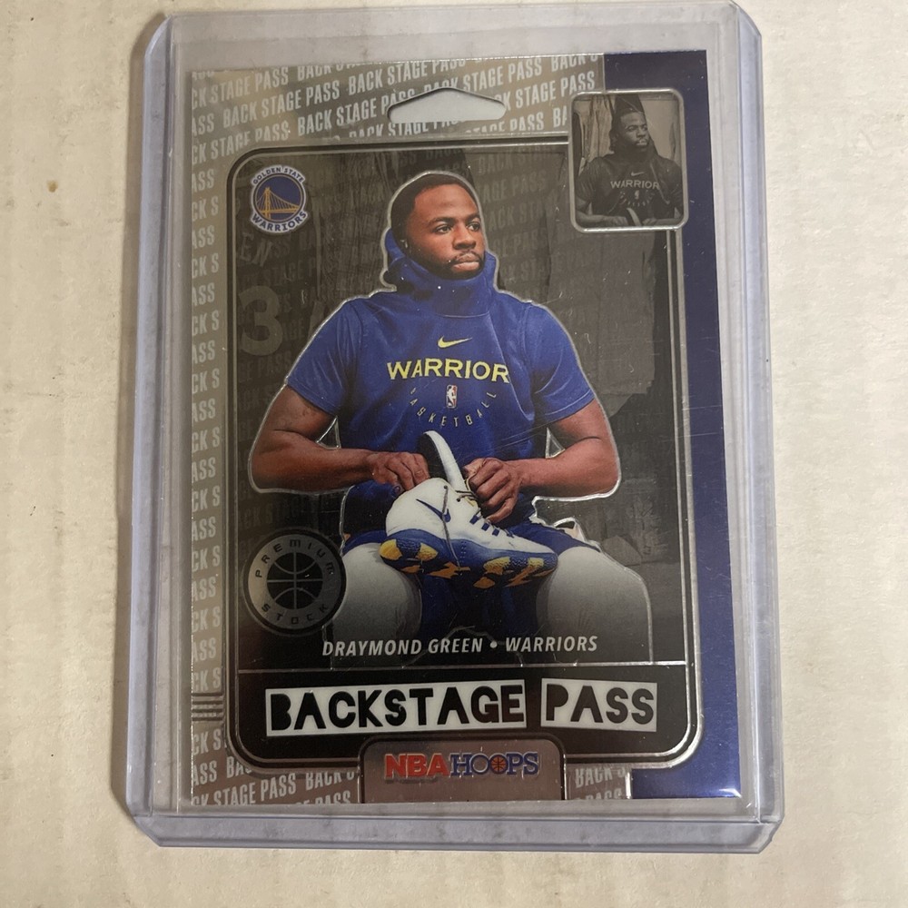 2019-20 Panini NBA Hoops - Backstage Pass #1 Draymond Green