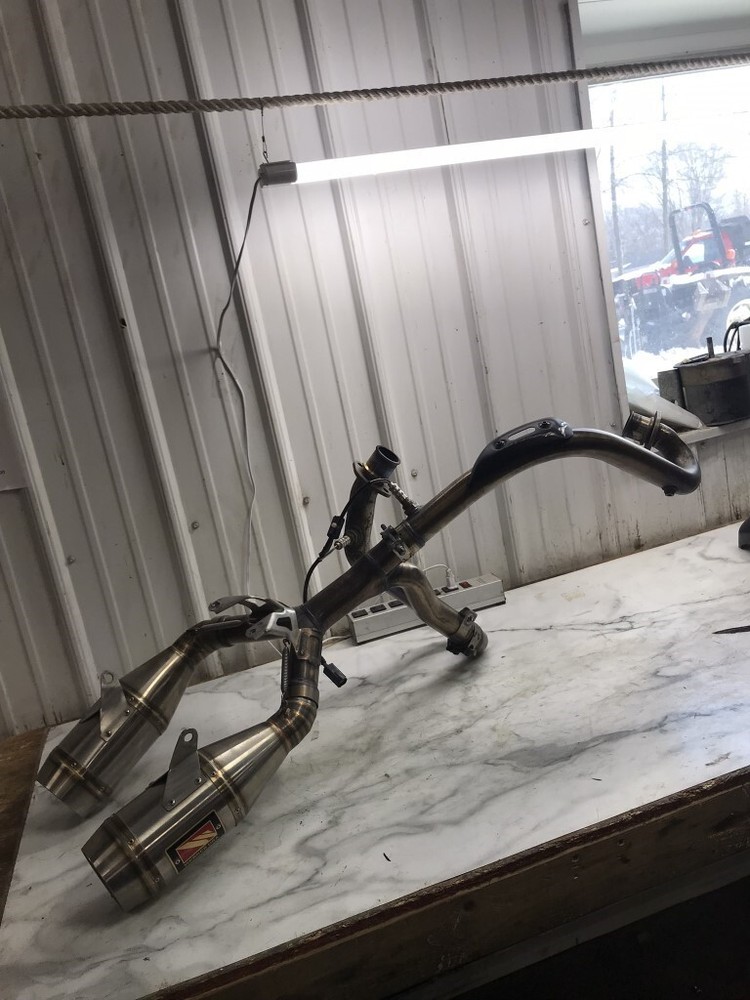 12 Ducati Monster 696 Werkes USA Muffler Exhaust