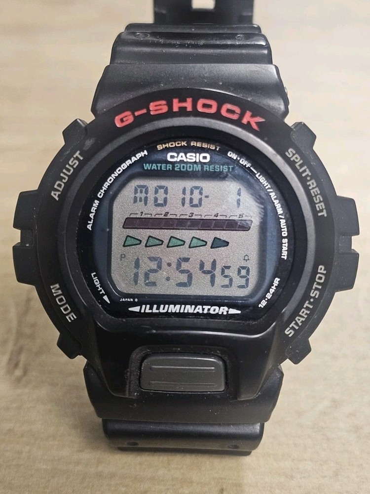 Vintage Casio G-Shock DW-6600 1199 Diver 200M Military