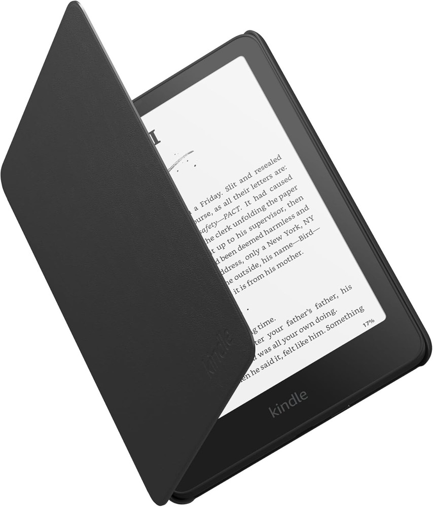 Soft Microfiber and Leather Kindle Cover for Comfortable Reading - 2024 Models