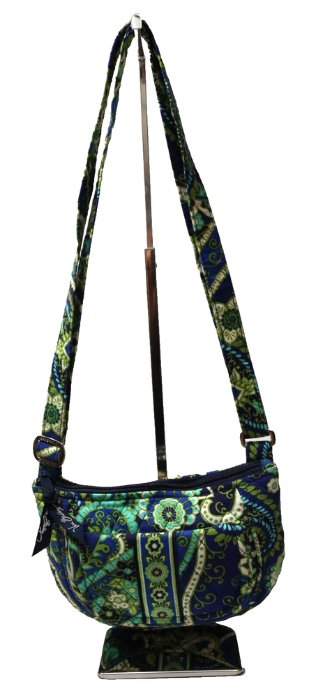 Vera Bradley Rhythm & Blues Lizzy Crossbody Purse Shoulder Bag (12)