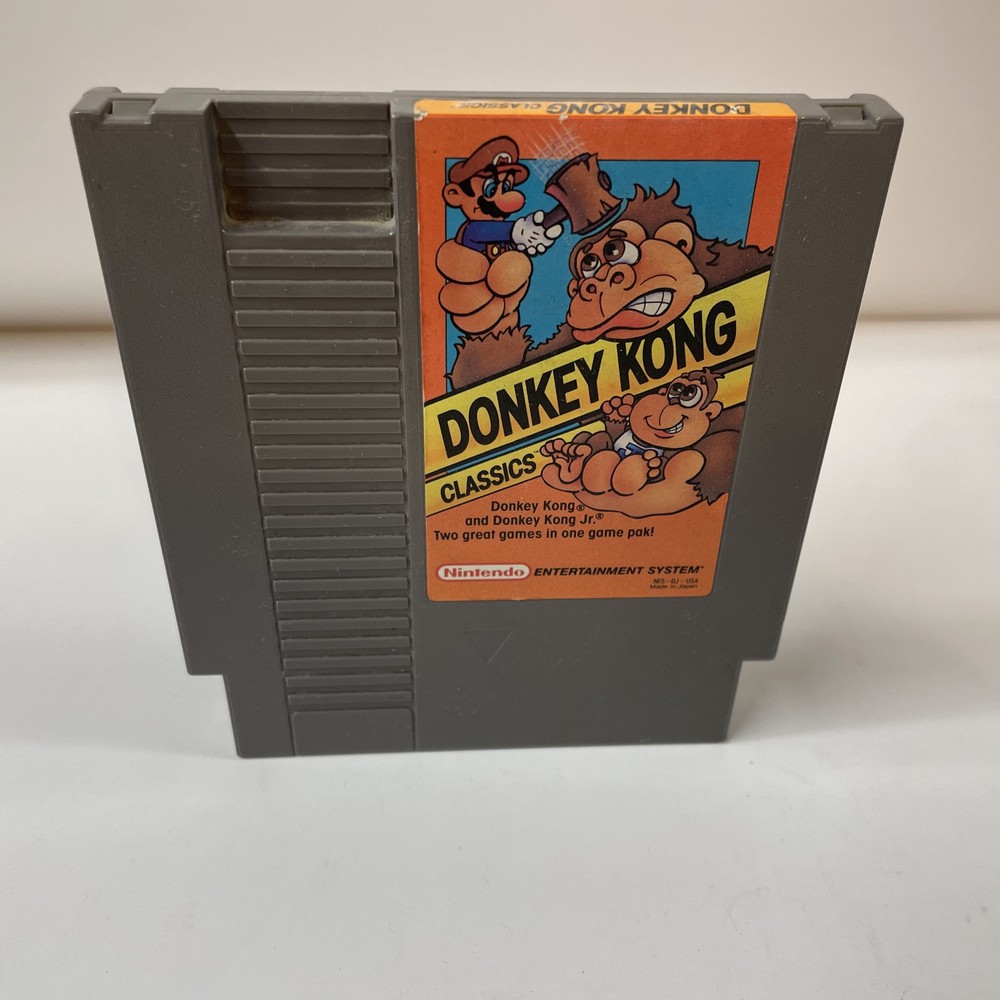 Authentic Donkey Kong Classics NES Game for Nintendo Untested Original