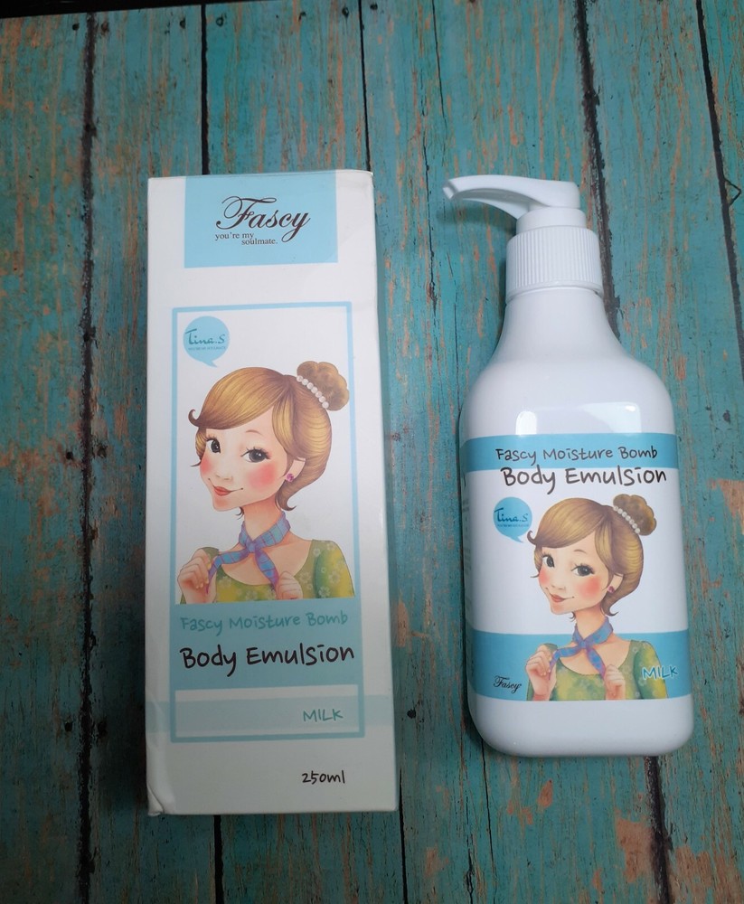 Fascy Body Emulsion Bath Moisture Bomb Milk Korean Beauty Tina S 250mL New
