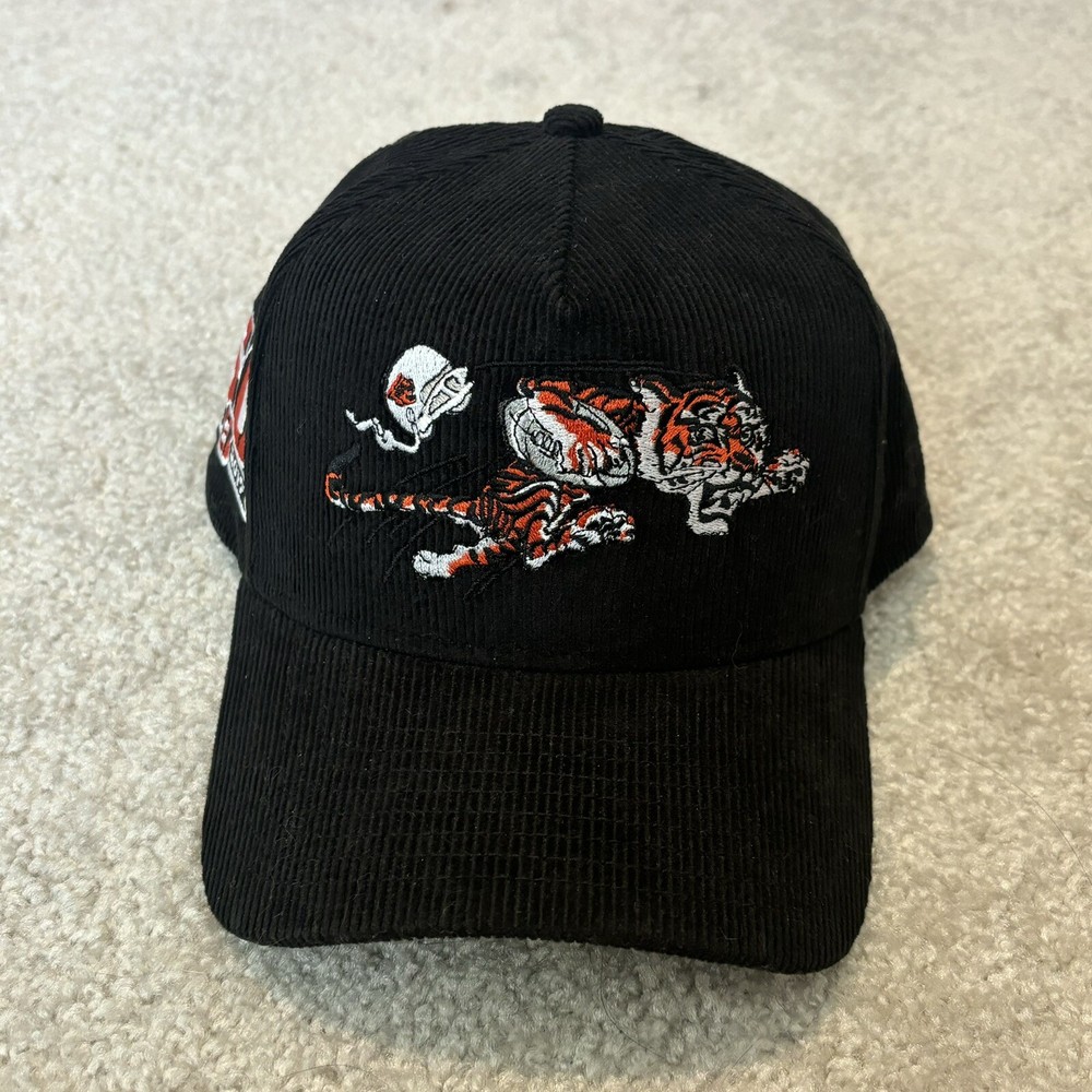 NFL New Era Cincinnati Bengals Corduroy 9FORTY A-Frame Hat Adjustable Snapback