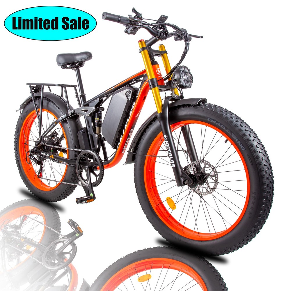 Limited Sale KETELES 1000W 48V K800P E-Bike 17.5Ah 26