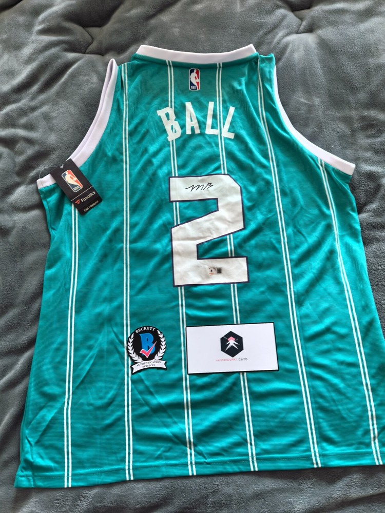 Lamelo Ball Signed Autographed Auto Hornets Jersey With Beckett Coa