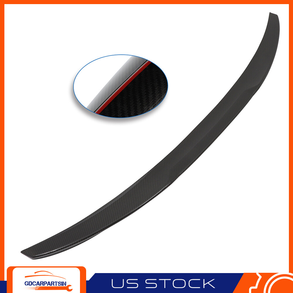 Spoiler Fits BMW F30 3 Series F80 M3 2012-2018 Carbon Fiber HighKick PSM Style