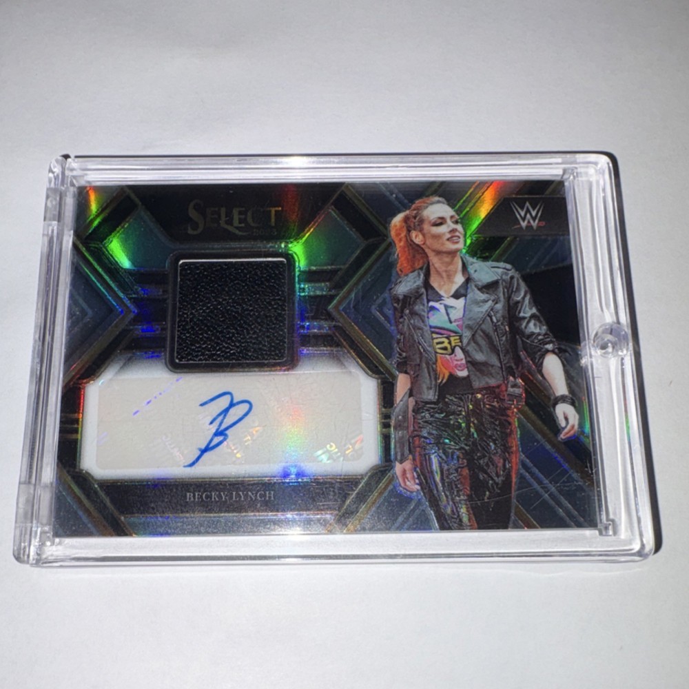 2023 Panini Select WWE Becky Lynch Autographed Memorabilia AM-BKL