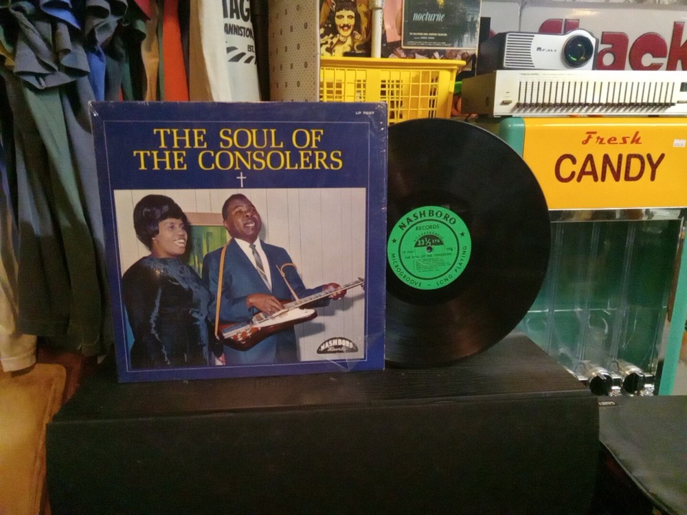 The Soul Of The CONSOLERS  RARE Vinyl Soul Black Gospel Lp NASHBORO