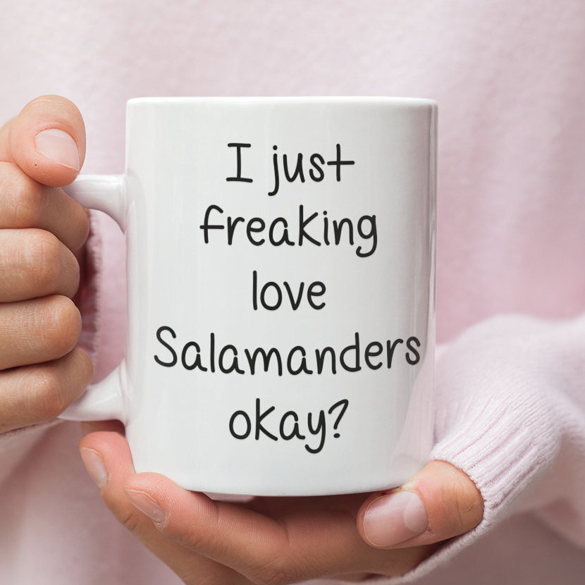Salamander Lover Mug Funny Salamander Mug Gift For Teacher Funny Mug Gift For