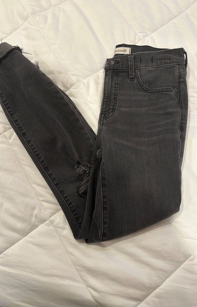 Madewell 9 High Rise Skinny Jeans for Women – Comfortable Slim Fit Stretch Denim  