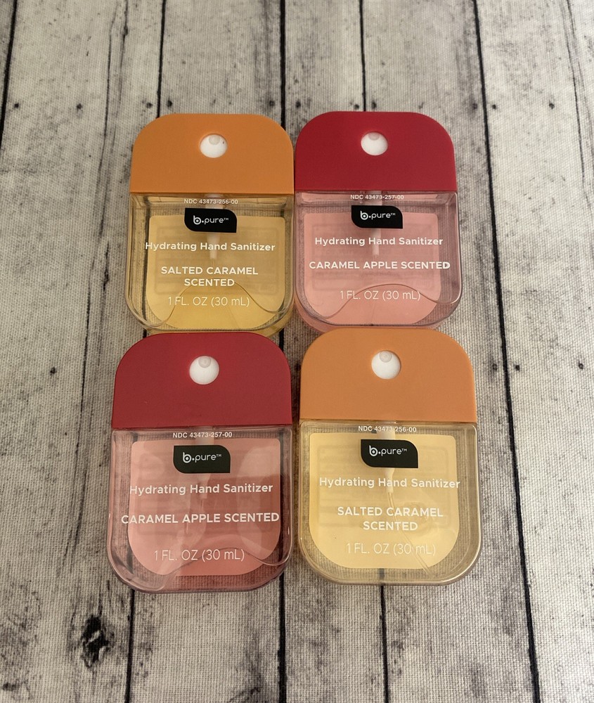 B-Pure Mist Hand Sanitizer Spray 4-Pack – TikTok Viral Must-Have