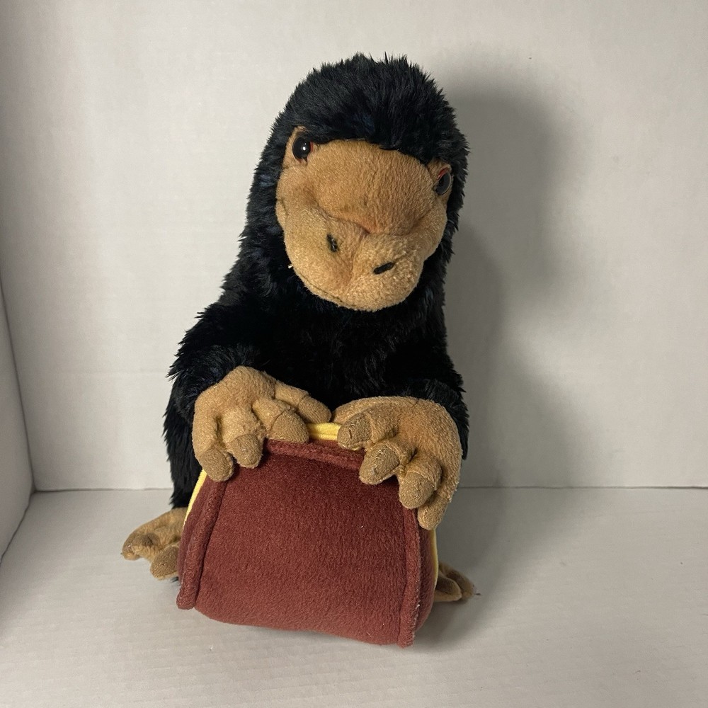 Harry Potter Fantastic Beasts Niffler Plush with Purse 10 Inch Soft Toy