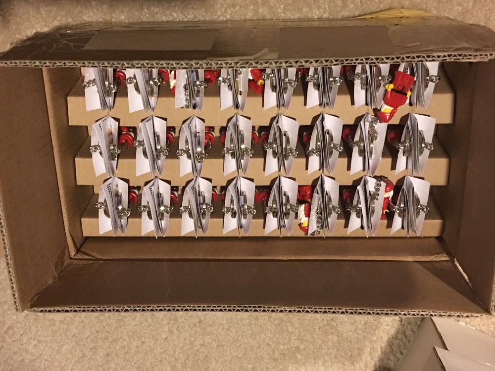 2009 LEGO Club Santa Keychain with $5 Coupon - Christmas Stocking Stuffer Case of 48-image