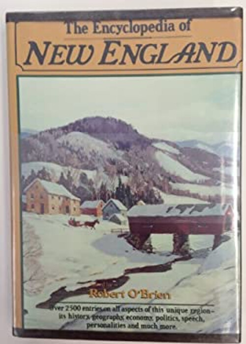 SEO-Friendly Hardcover Encyclopedia of New England by Robert O'Brien